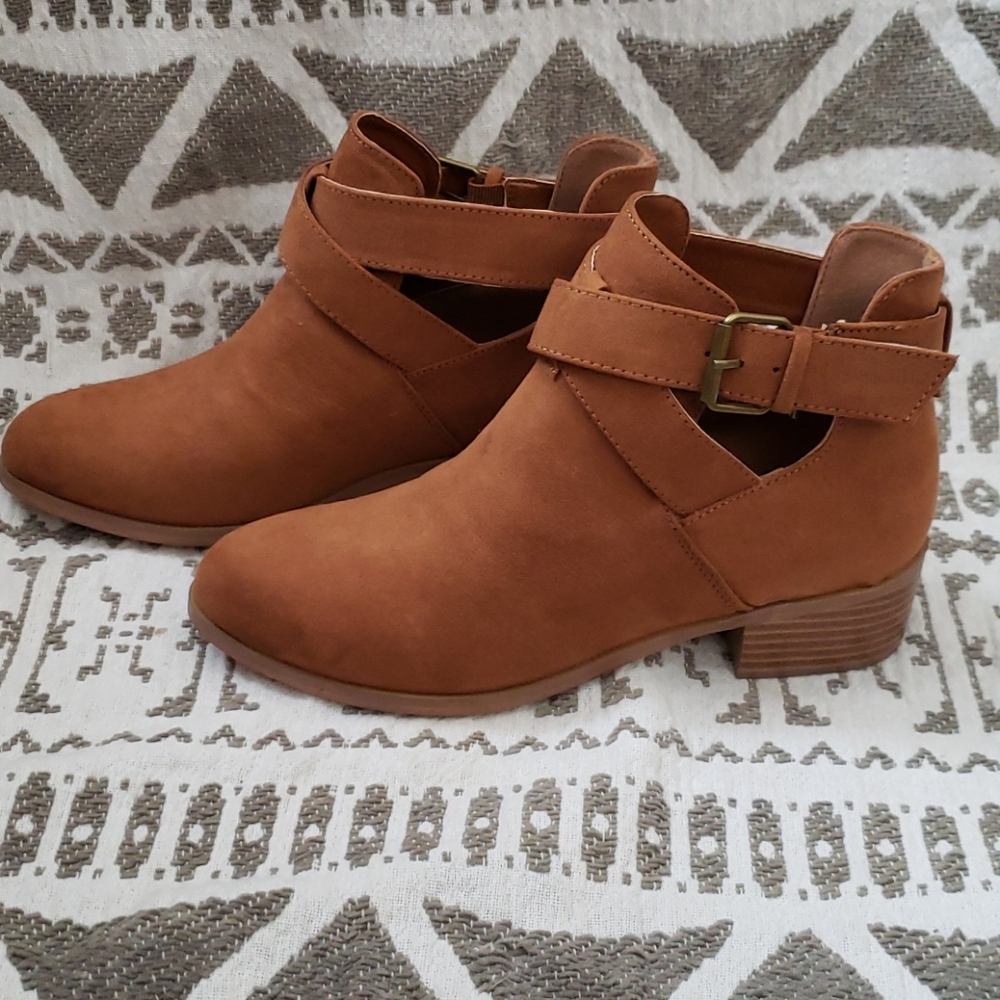 Brown Ankle Booties